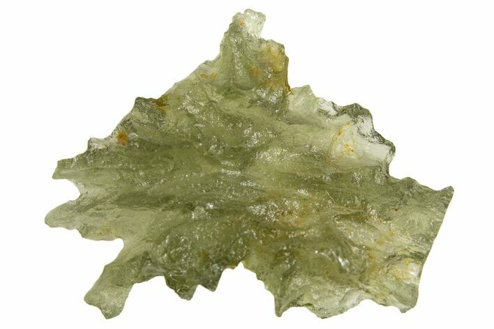 Green Moldavite Tektite ( g) - Besednice, Czech Republic #337746